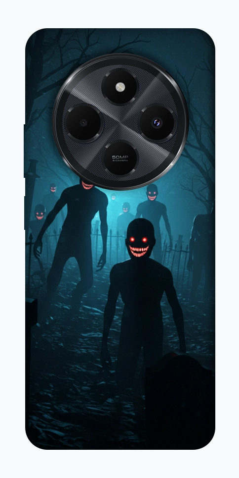 Чехол Happy zombies для Xiaomi Redmi 14C