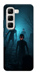 Чехол Happy zombies для Infinix Hot 50 4G
