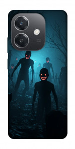 Чехол Happy zombies для Oppo А3х 4G