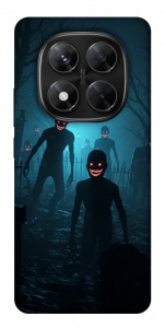 Чехол Happy zombies для Xiaomi Redmi Note 14 Pro 5G