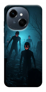 Чехол Happy zombies для TECNO Spark Go 1 (KL4)
