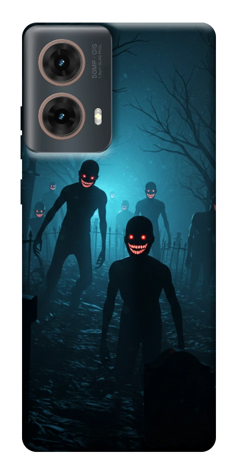 Чехол Happy zombies для Motorola Moto G85