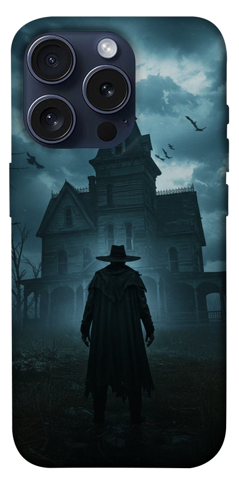 Чехол Horror house для iPhone 15 Pro