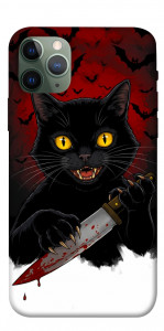 Чехол Horror lucky cat для iPhone 11 Pro