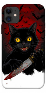 Чохол Horror lucky cat для iPhone 11