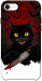 Чехол Horror lucky cat для iPhone SE (2020)