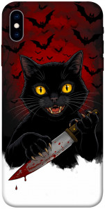 Чохол Horror lucky cat для iPhone X