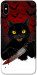 Чехол Horror lucky cat для iPhone XS Max
