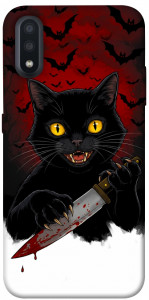 Чохол Horror lucky cat для Galaxy A01