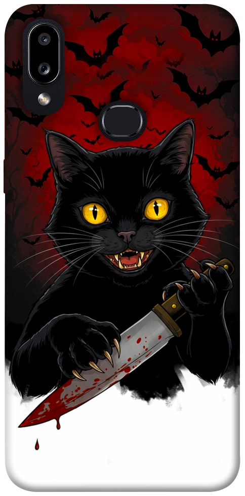 Чохол Horror lucky cat для Galaxy A10s (2019)