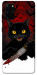 Чехол Horror lucky cat для Galaxy S20 Plus (2020)