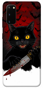 Чехол Horror lucky cat для Galaxy S20 (2020)