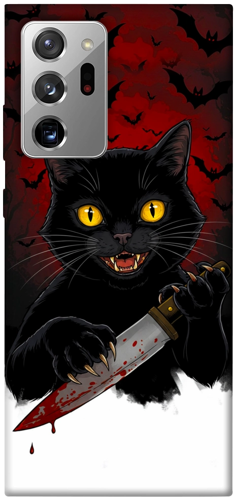 Чехол Horror lucky cat для Galaxy Note 20 Ultra
