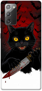 Чохол Horror lucky cat для Galaxy Note 20