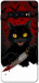 Чехол Horror lucky cat для Galaxy S10 (2019)