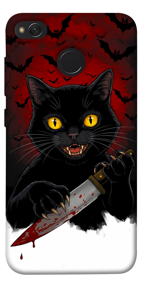 Чехол Horror lucky cat для Xiaomi Redmi 4X