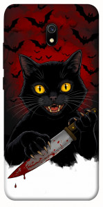 Чехол Horror lucky cat для Xiaomi Redmi 8a