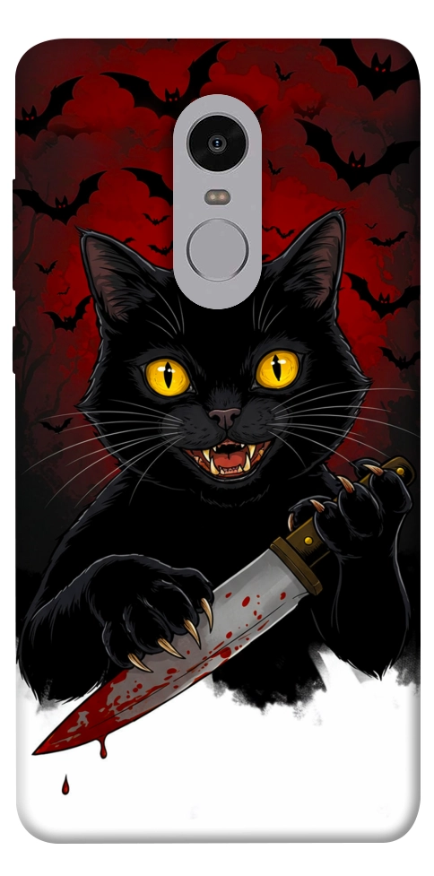 Чохол Horror lucky cat для Xiaomi Redmi Note 4X