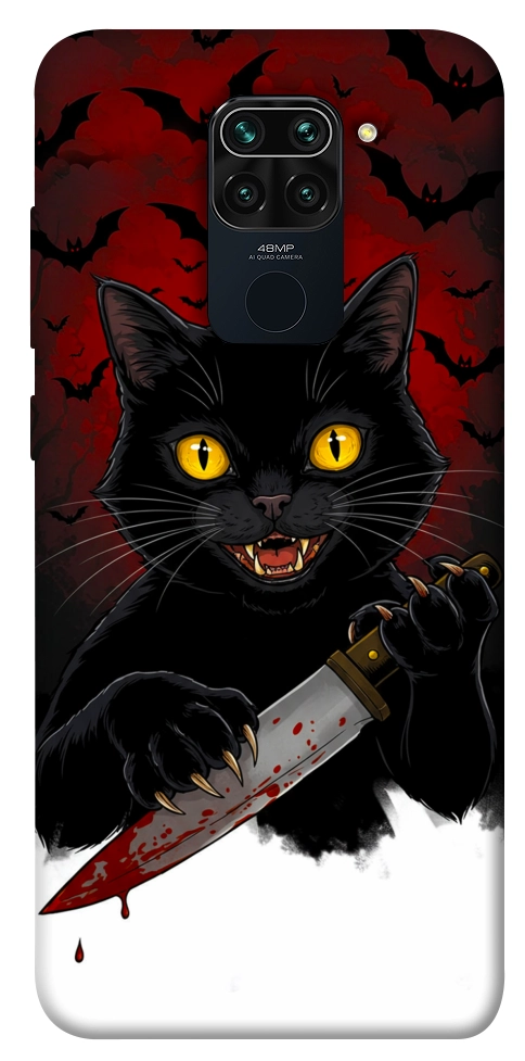 Чехол Horror lucky cat для Xiaomi Redmi 10X