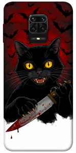 Чохол Horror lucky cat для Xiaomi Redmi Note 9S