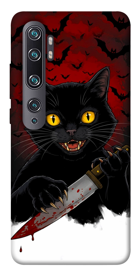 Чохол Horror lucky cat для Xiaomi Mi Note 10