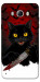 Чехол Horror lucky cat для Galaxy J5 (2016)