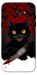 Чехол Horror lucky cat для Galaxy A7 (2017)