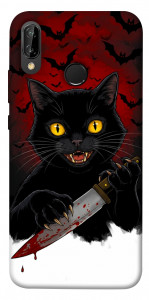 Чехол Horror lucky cat для Huawei P20 Lite