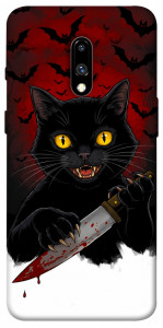 Чехол Horror lucky cat для OnePlus 7