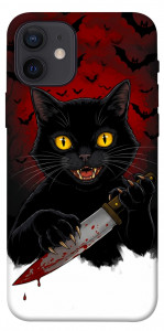 Чохол Horror lucky cat для iPhone 12