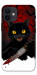 Чехол Horror lucky cat для iPhone 12 mini