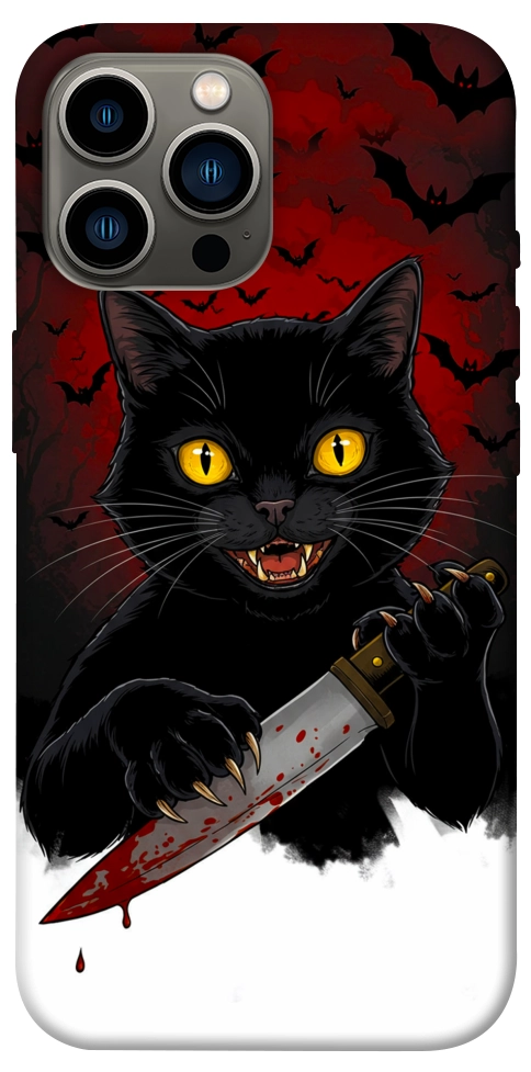 Чехол Horror lucky cat для iPhone 12 Pro Max