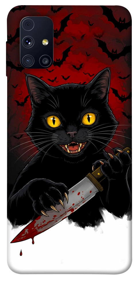 Чехол Horror lucky cat для Galaxy M31s