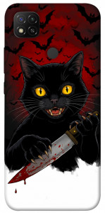 Чехол Horror lucky cat для Xiaomi Redmi 9C