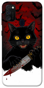 Чехол Horror lucky cat для Samsung Galaxy M30s