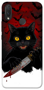 Чохол Horror lucky cat для Huawei P Smart+