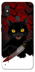 Чехол Horror lucky cat для Xiaomi Mi 8