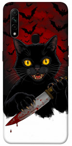 Чехол Horror lucky cat для Oppo A31
