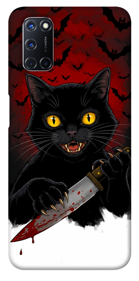Чохол Horror lucky cat для Oppo A92