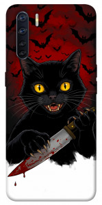Чехол Horror lucky cat для Oppo A91