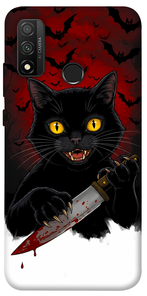 Чохол Horror lucky cat для Huawei P Smart (2020)