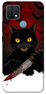 Чехол Horror lucky cat для Oppo A15s