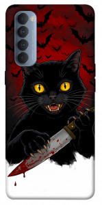 Чехол Horror lucky cat для Oppo Reno 4 Pro