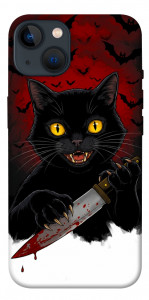 Чохол Horror lucky cat для iPhone 13