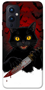 Чехол Horror lucky cat для OnePlus 9