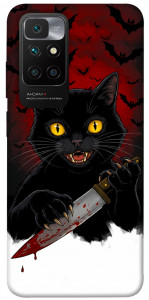 Чехол Horror lucky cat для Xiaomi Redmi 10