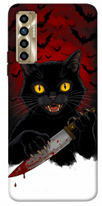 Чехол Horror lucky cat для TECNO Camon 17P