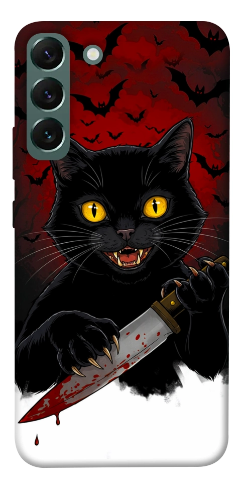 Чохол Horror lucky cat для Galaxy S22+