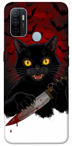 Чехол Horror lucky cat для Oppo A53