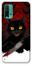 Чехол Horror lucky cat для Xiaomi Redmi Note 9 4G